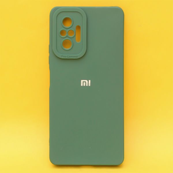 Dark Green Spazy Silicone Case for Redmi Note 10 Pro max