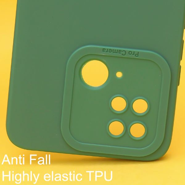 Dark Green Spazy Silicone Case for Redmi 10