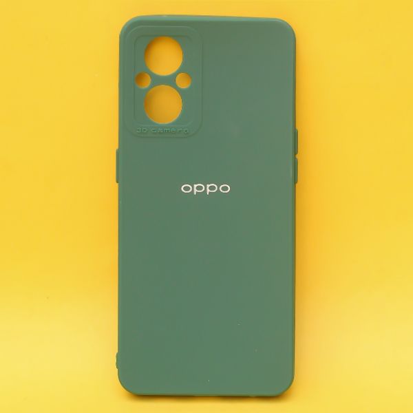 Dark Green Spazy Silicone Case for Oppo F21 Pro 5g