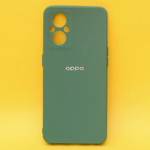 Dark Green Spazy Silicone Case for Oppo F21 Pro 5g