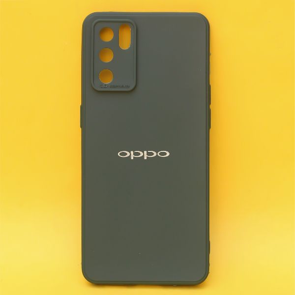 Dark Green Spazy Silicone Case for Oppo Reno 6 5G