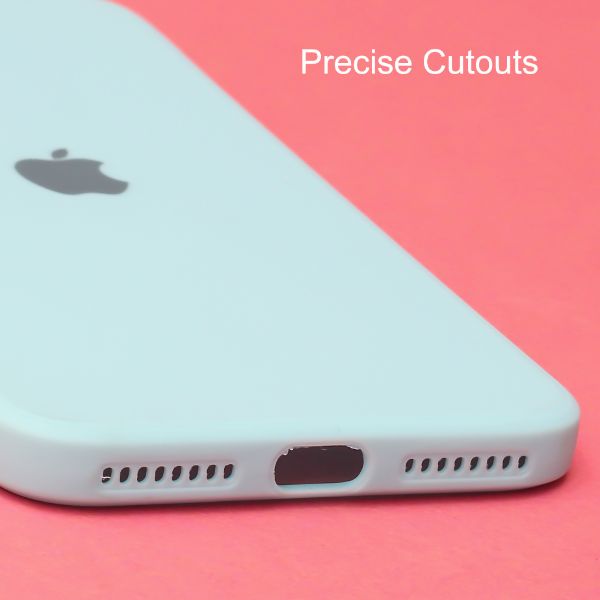 Light Blue Candy Silicone Case for Apple Iphone 8 plus