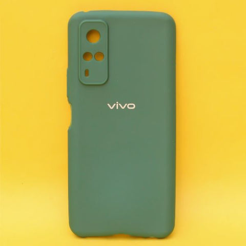 Dark Green Spazy Silicone Case for Vivo Y51