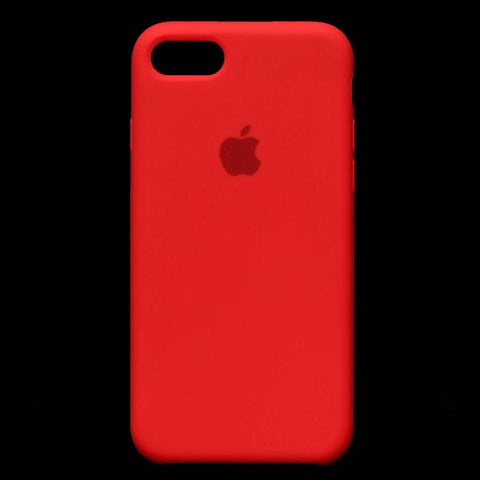 Red Original Silicone case for Apple iphone 7