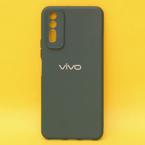 Dark Green Spazy Silicone Case for Vivo Y20