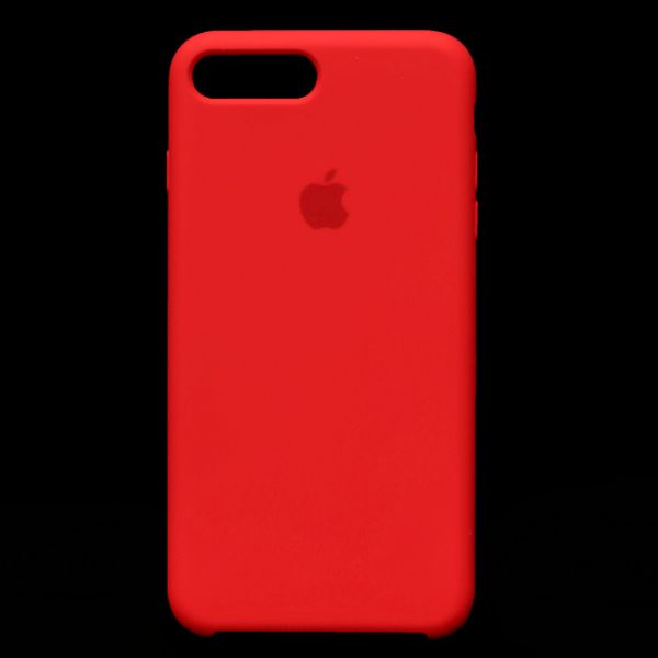 Red Original Silicone case for Apple iphone 7 Plus