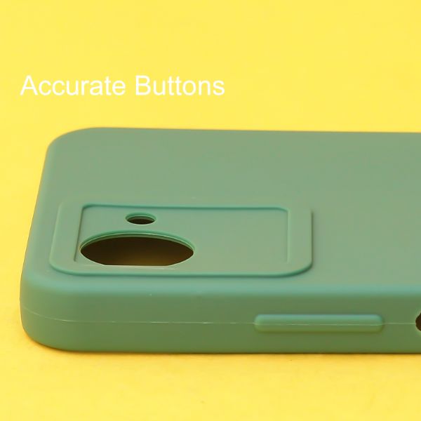 Dark Green Spazy Silicone Case for Realme C30