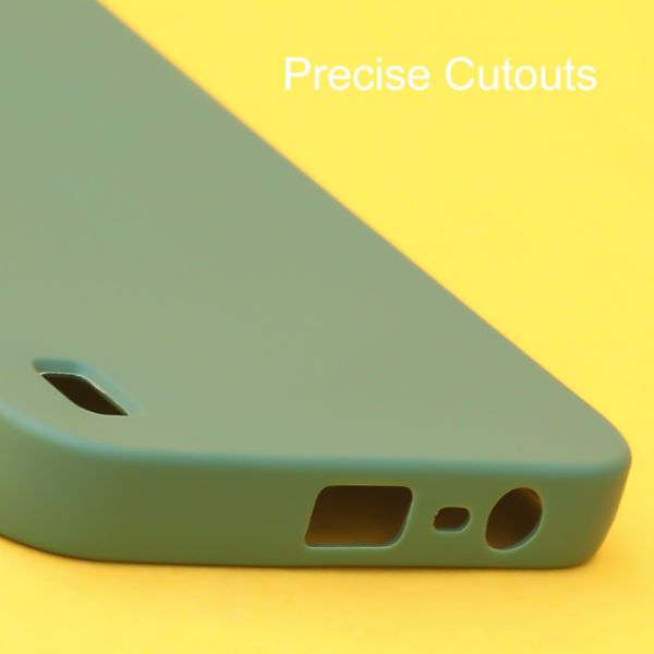 Dark Green Spazy Silicone Case for Realme C25y