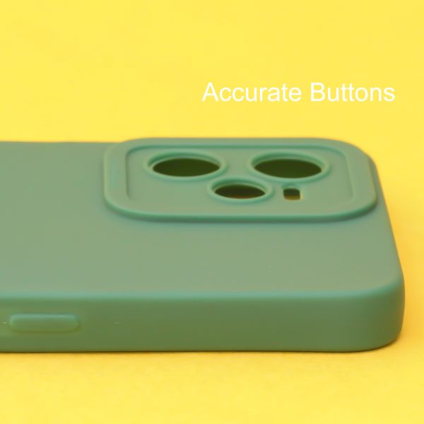 Dark Green Spazy Silicone Case for Realme C35