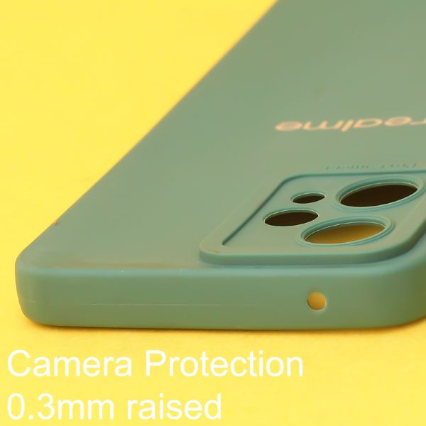 Dark Green Spazy Silicone Case for Realme 9 Pro