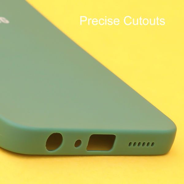 Dark Green Spazy Silicone Case for Samsung A10s