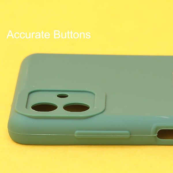 Dark Green Spazy Silicone Case for Samsung M13