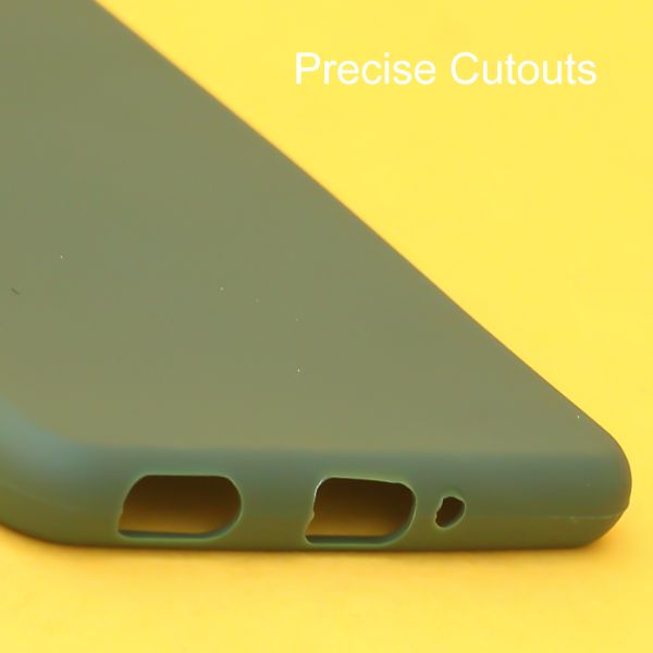 Dark Green Spazy Silicone Case for Samsung M33