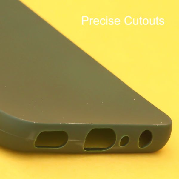 Dark Green Spazy Silicone Case for Samsung M53