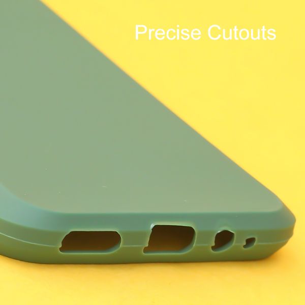 Dark Green Spazy Silicone Case for Infinix Hot 12 Play