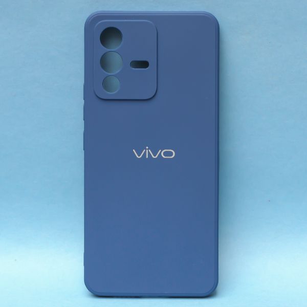 Dark Blue  Candy Silicone Case for Vivo V23