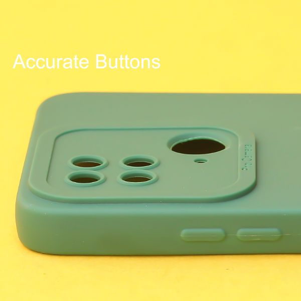 Dark Green Spazy Silicone Case for Redmi 10