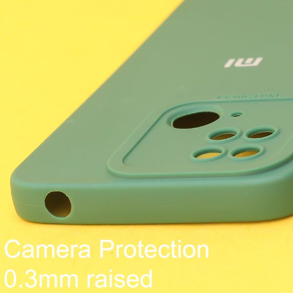 Dark Green Spazy Silicone Case for Redmi 10