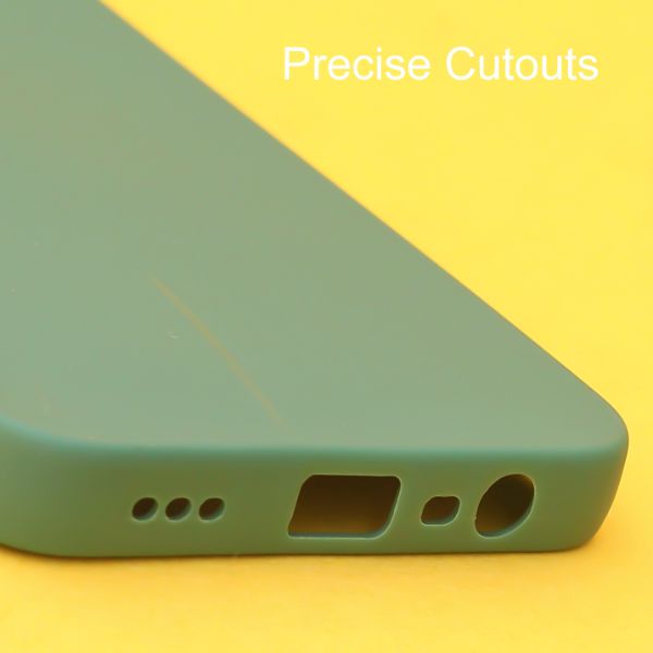 Dark Green Spazy Silicone Case for Oppo A5 2020