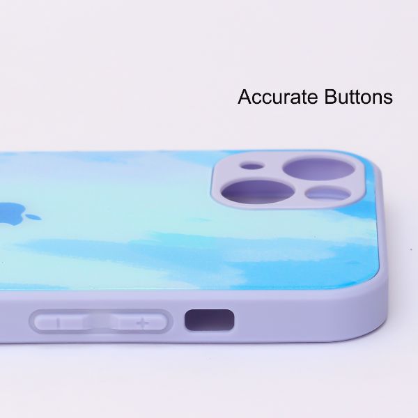 Marine oil paint mirror case for Apple iphone 13 Mini