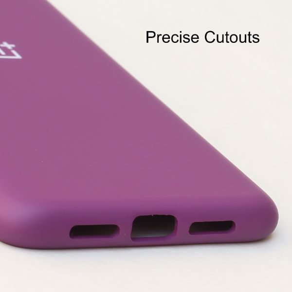 Dark Purple Original Silicone case for Oneplus 7