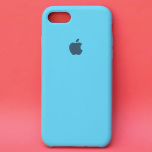 Sky Blue Original Silicone case for Apple iphone 8