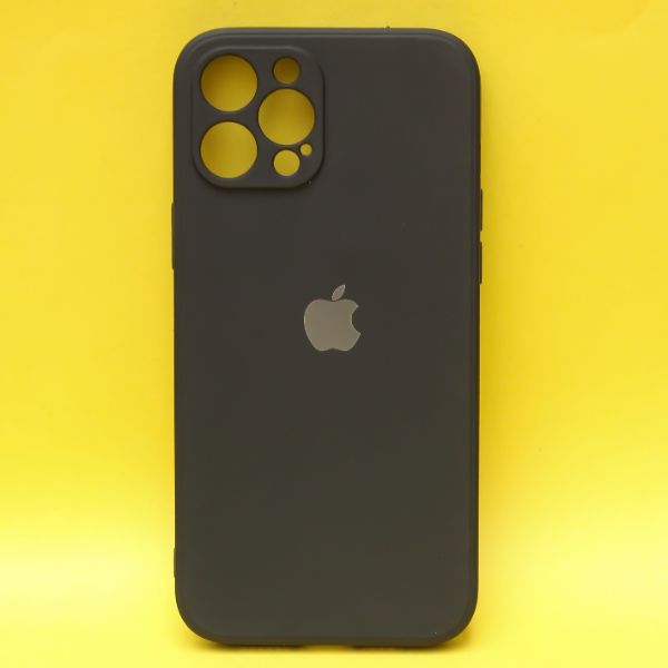 Black Candy Silicone Case for Apple Iphone 12 Pro Max