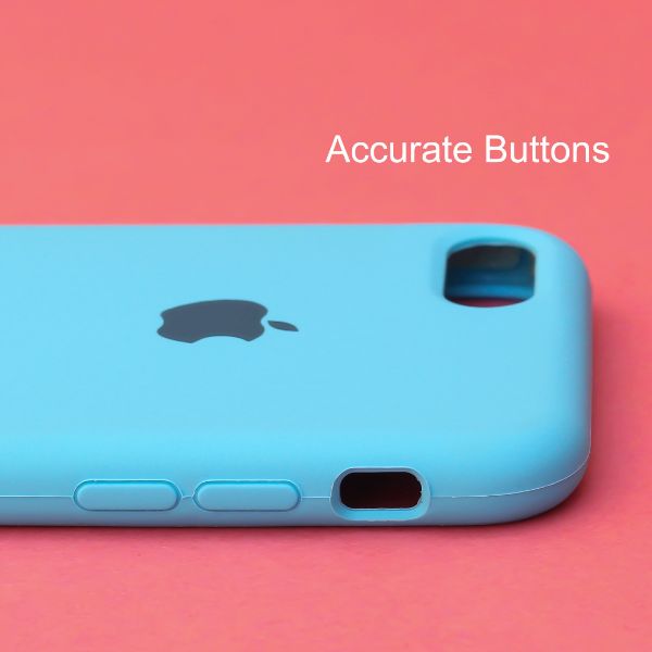 Sky Blue Original Silicone case for Apple iphone SE 2