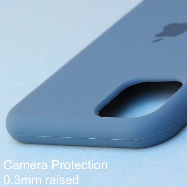 Blue Original Silicone case for Apple iphone 11 Pro