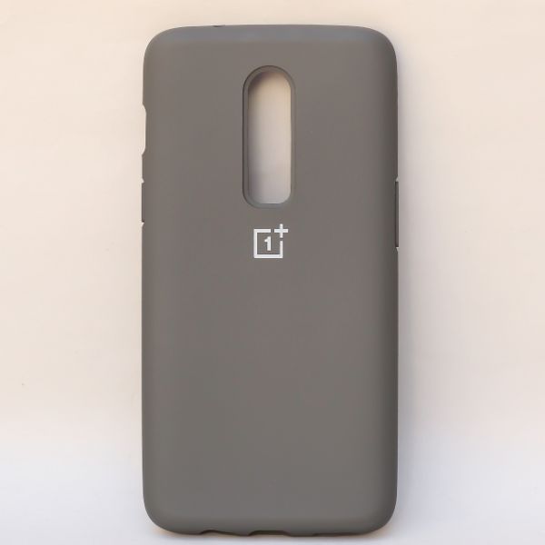 Grey Original Silicone case for Oneplus 6