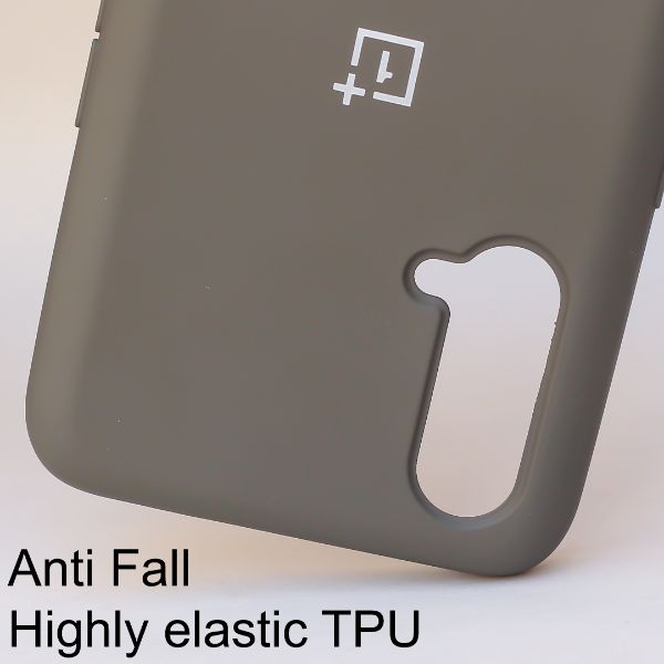 Grey Original Silicone case for Oneplus Nord CE