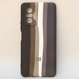 Brown Monochrome Camera Silicone Case for Redmi Note 10 Pro Max