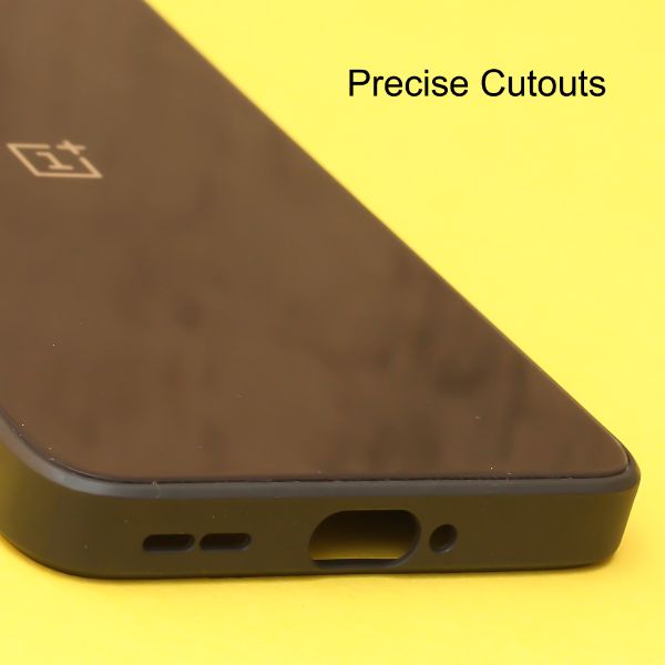 Black camera protection mirror case for Oneplus Nord 2