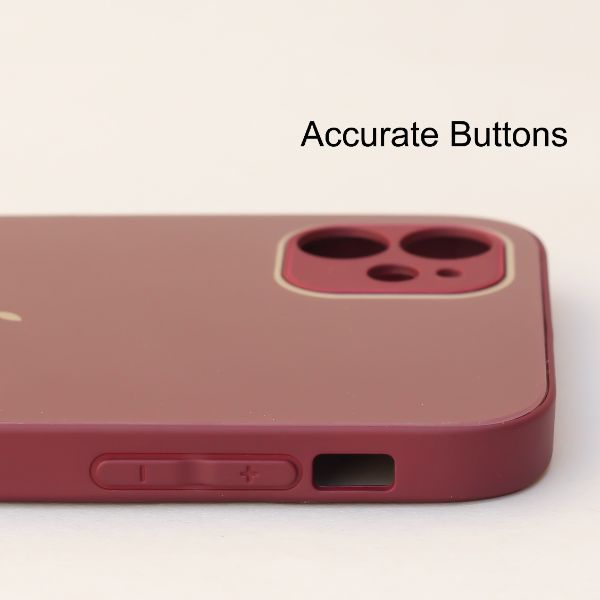 Mehroon camera Safe mirror case for Apple Iphone 11