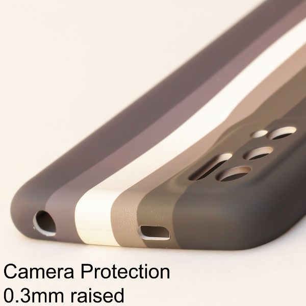 Brown Monochrome Camera Silicone Case for Redmi Note 10 5G