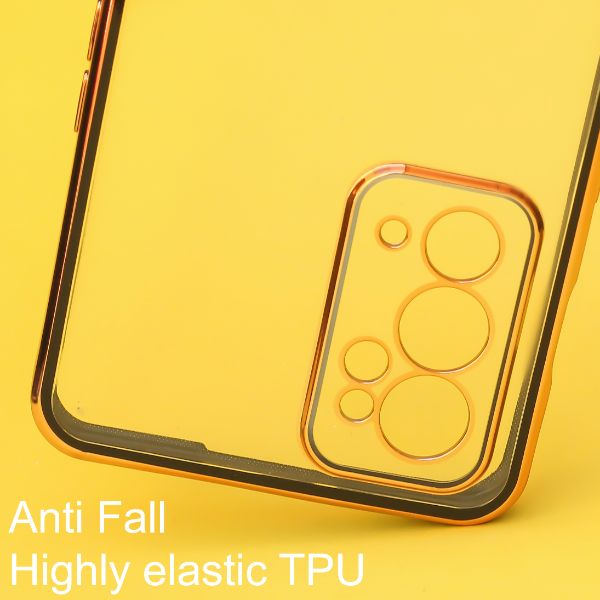 Black Electroplated Transparent Case for Oneplus 9RT
