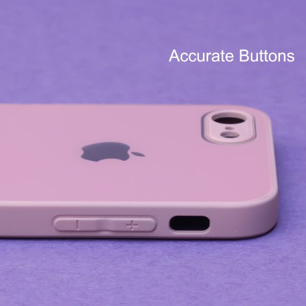 Purple camera protection mirror case for Apple Iphone 7