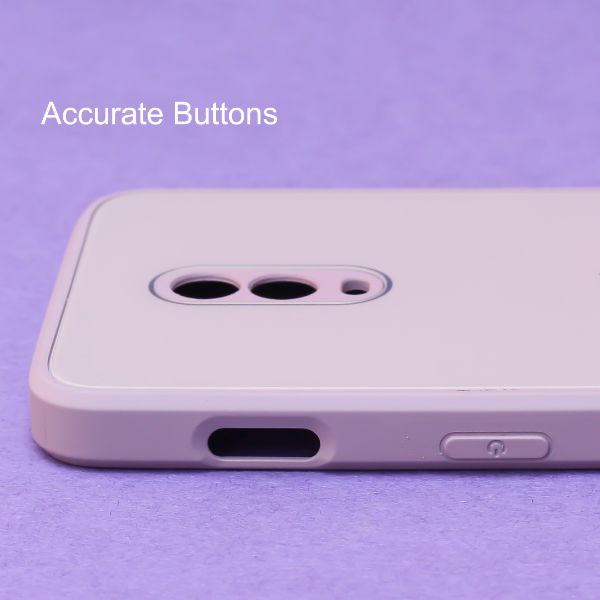 Lavender camera protection mirror case for Oneplus 7