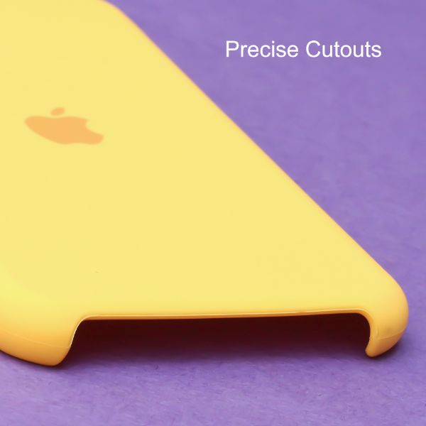 Yellow Original Silicone case for Apple iphone 13