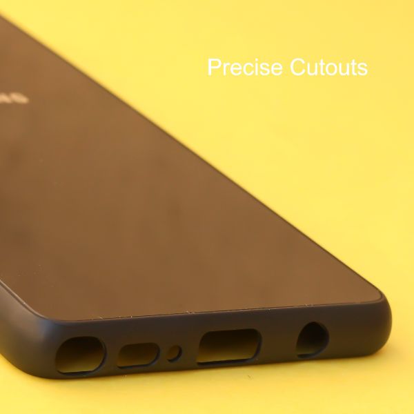 Black mirror Silicone  case for Samsung Note 10 Lite