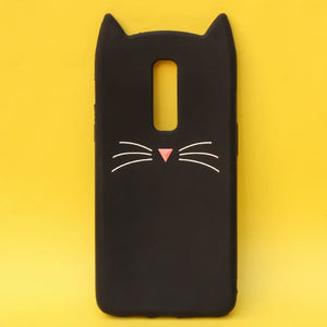 Black Cat 3D Silicone Case for Oneplus 6