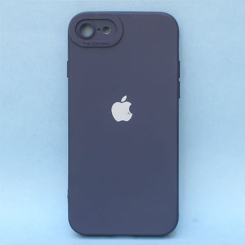 Dark Blue Spazy Silicone Case for Apple Iphone SE 2