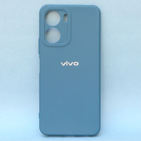 Cosmic Blue Candy Silicone Case for Vivo Y16