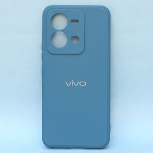 Cosmic Blue Candy Silicone Case for Vivo V25