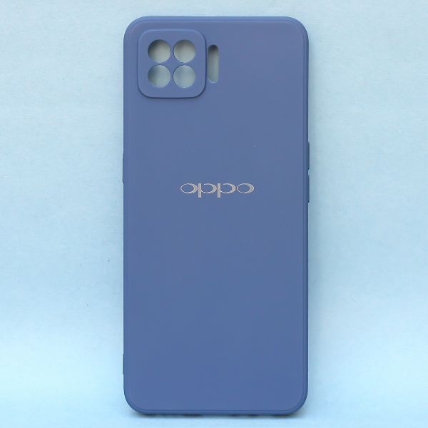 Dark Blue  Candy Silicone Case for Oppo F17
