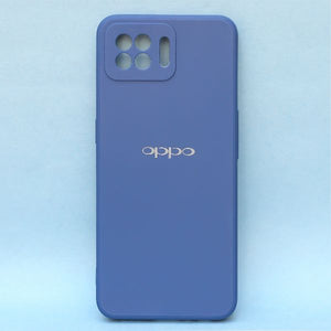 Dark Blue  Candy Silicone Case for Oppo F17 Pro