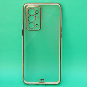 White Electroplated Transparent Case for Oneplus 9RT