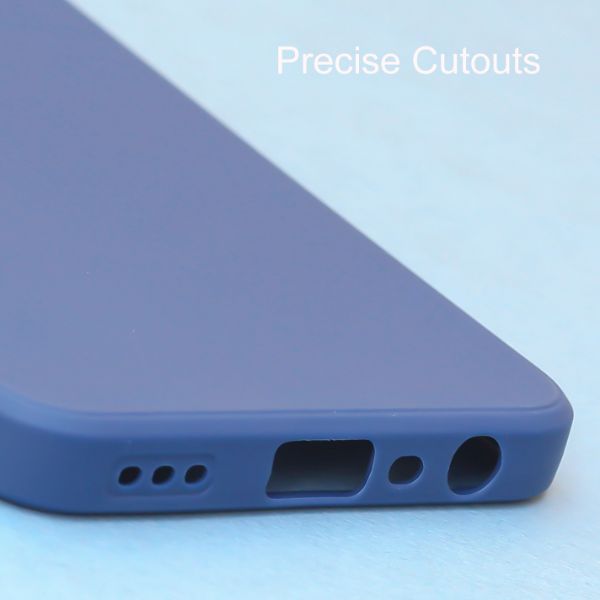 Dark Blue  Candy Silicone Case for Oppo F17 Pro