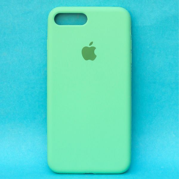 Light Green Original Silicone case for Apple iphone 7 Plus