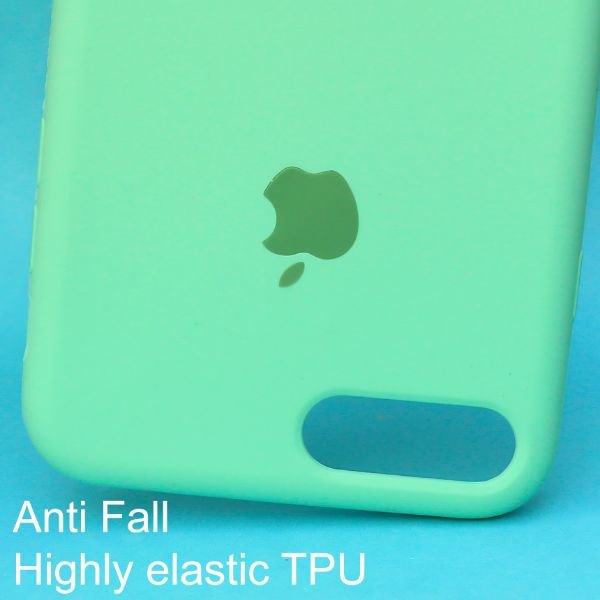 Light Green Original Silicone case for Apple iphone 7 Plus